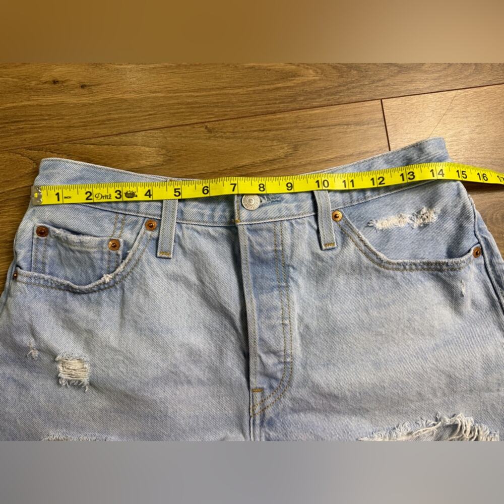 Levi’s 501 Original Jean Shirts In Ojai Top Size 29 - Picture 10 of 12